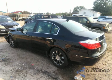 2009 Hyundai Genesis 3.8 из США, поврежденный, VIN KMHGC46E59U036509